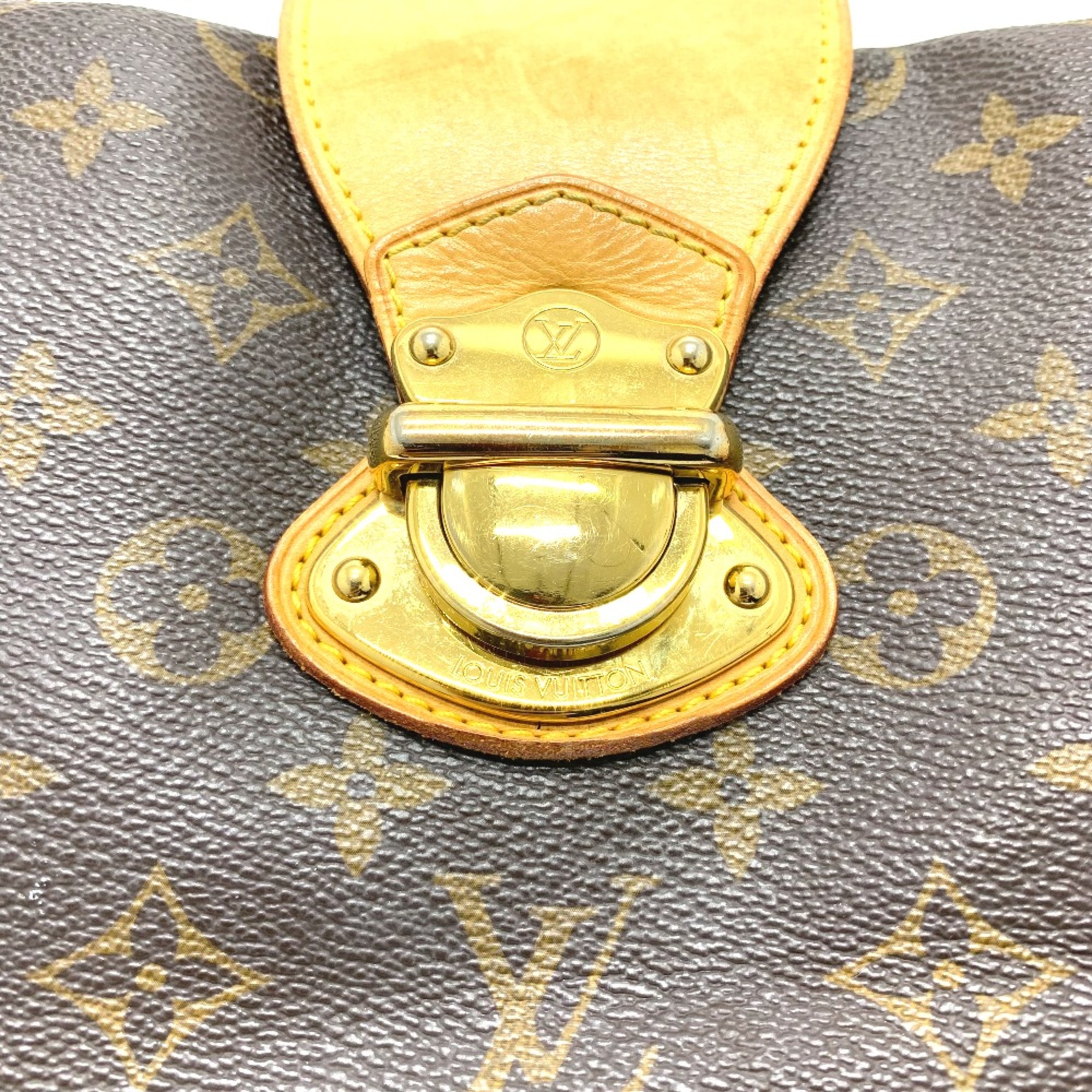 Louis Vuitton M51186 Monogram Shoulder Bag Brown