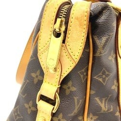 Louis Vuitton M51186 Monogram Shoulder Bag Brown