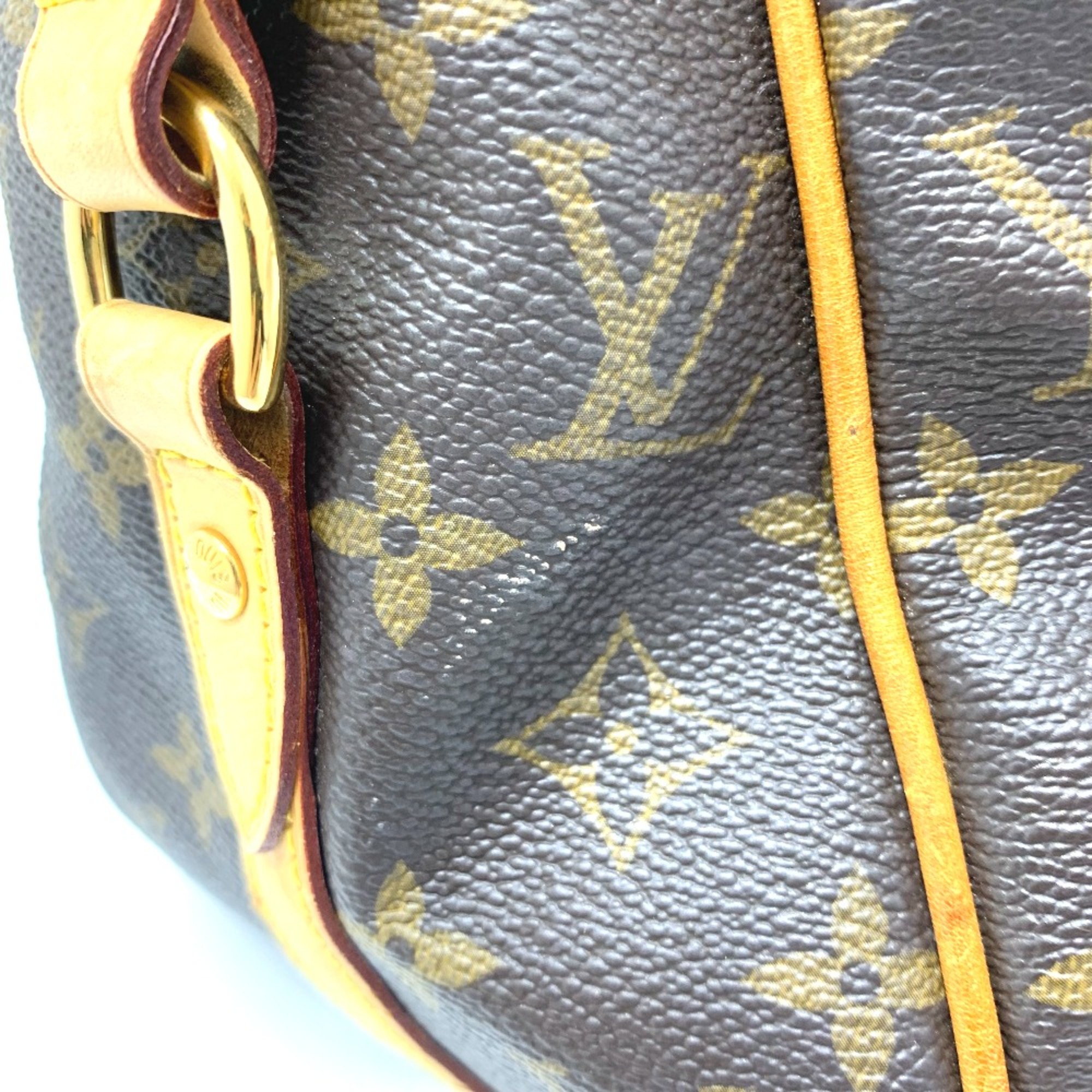 Louis Vuitton M51186 Monogram Shoulder Bag Brown