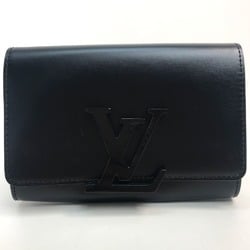 Louis Vuitton LV logo Bag All Black Clutch bag Black