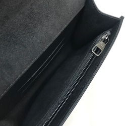 Louis Vuitton LV logo Bag All Black Clutch bag Black