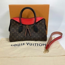 Louis Vuitton M43795 Monogram 2WAY Shoulder Bag Tote Bag Kabuki Brown Red