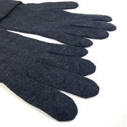 Louis Vuitton gloves LV logo gloves Gray Based Blue Based