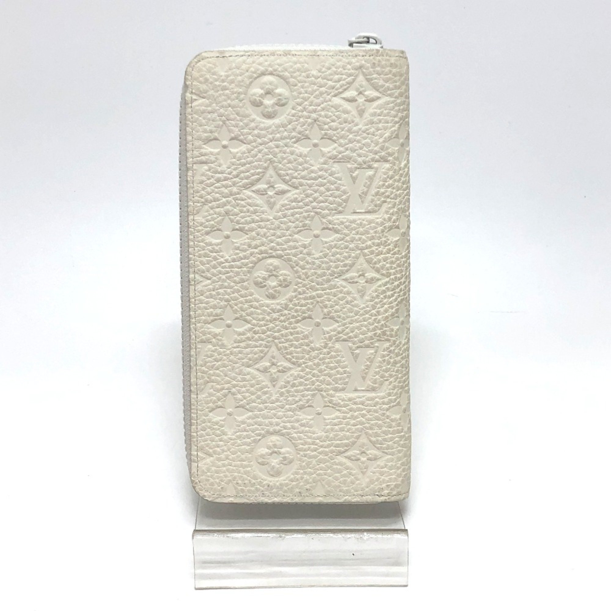 Louis Vuitton M80337 Zippy Wallet Vertical LV friend Long Wallet White