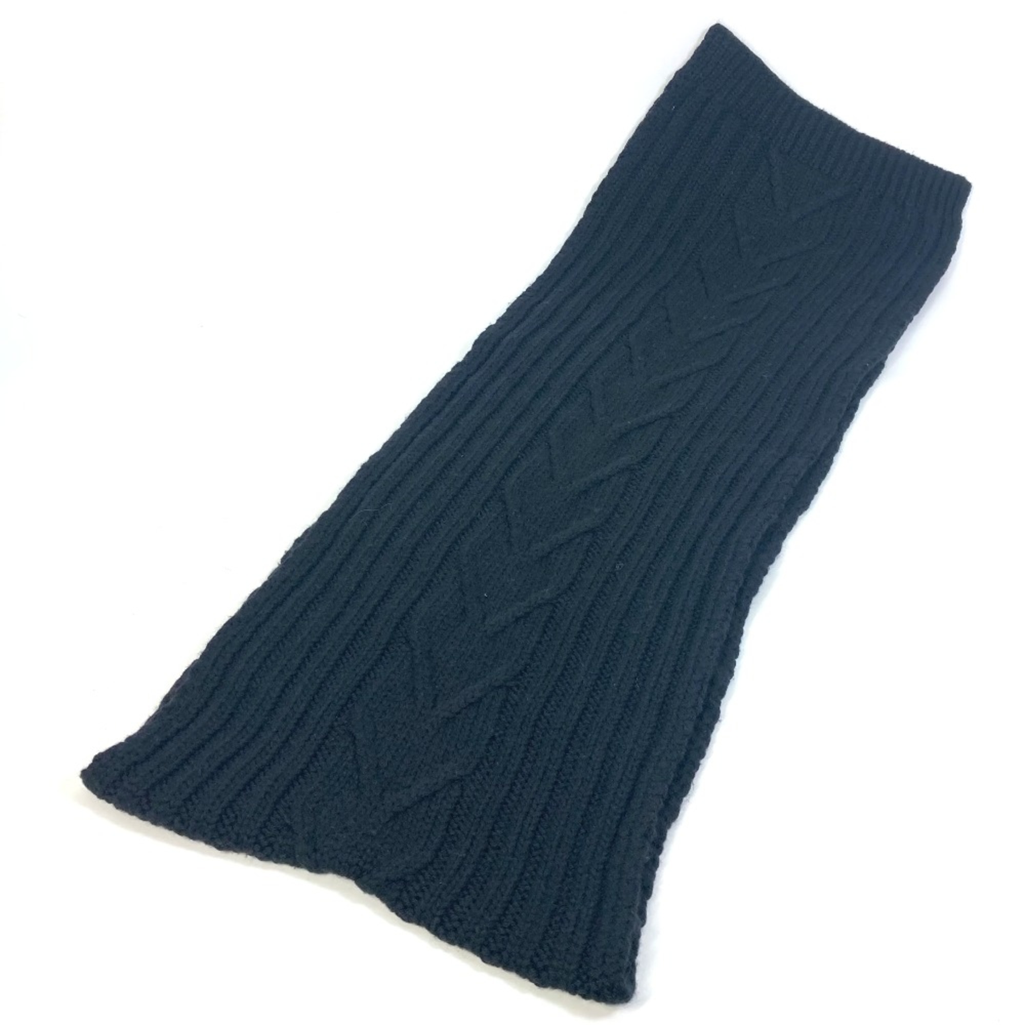 Louis Vuitton M75368 Cable knit Scarf Navy