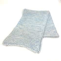 Louis Vuitton M70433 Braid Scarf Light blue IvoryBased