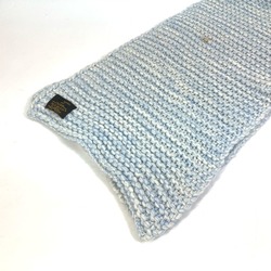 Louis Vuitton M70433 Braid Scarf Light blue IvoryBased