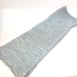 Louis Vuitton M70433 Braid Scarf Light blue IvoryBased