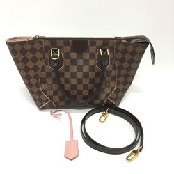 Louis Vuitton N41554 Damier Bag 2WAY/Crossbody Tote Bag Rose valerine Brown