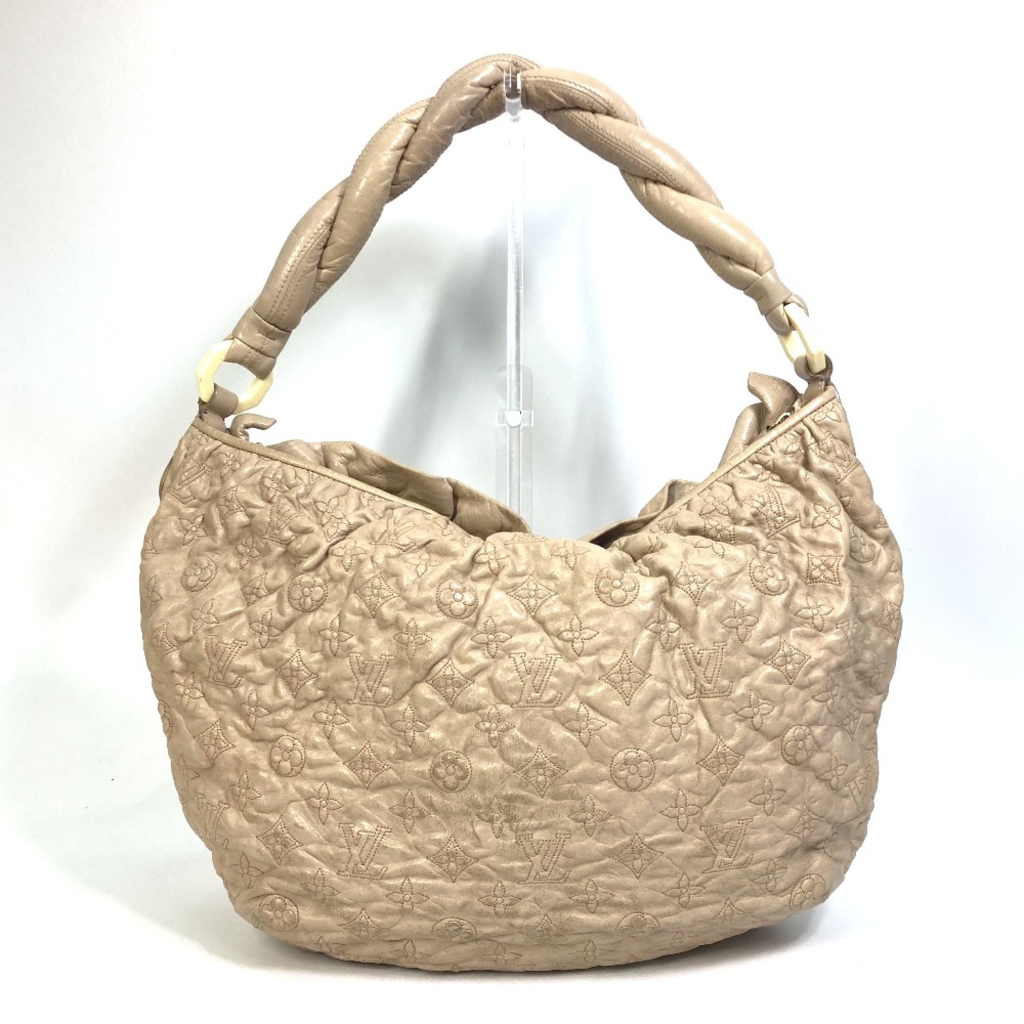 Louis Vuitton M95423 Monogram o lamp bag shawl Shoulder Bag Ecru Beige