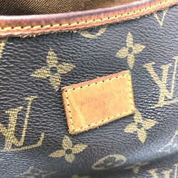 Louis Vuitton M42256 Monogram Crossbody Shoulder Bag Brown