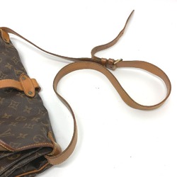 Louis Vuitton M42256 Monogram Crossbody Shoulder Bag Brown