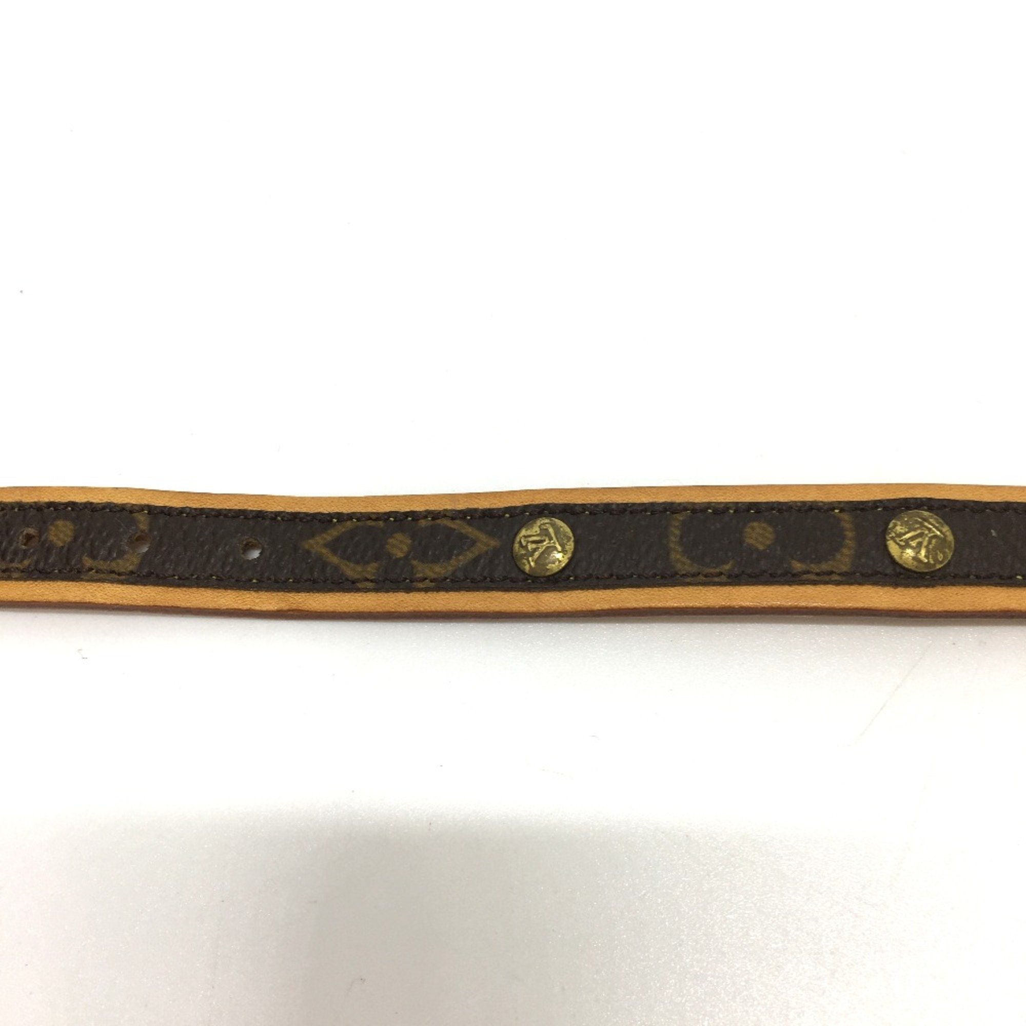 Louis Vuitton M58071 Monogram for dogs/pets Collar Brown