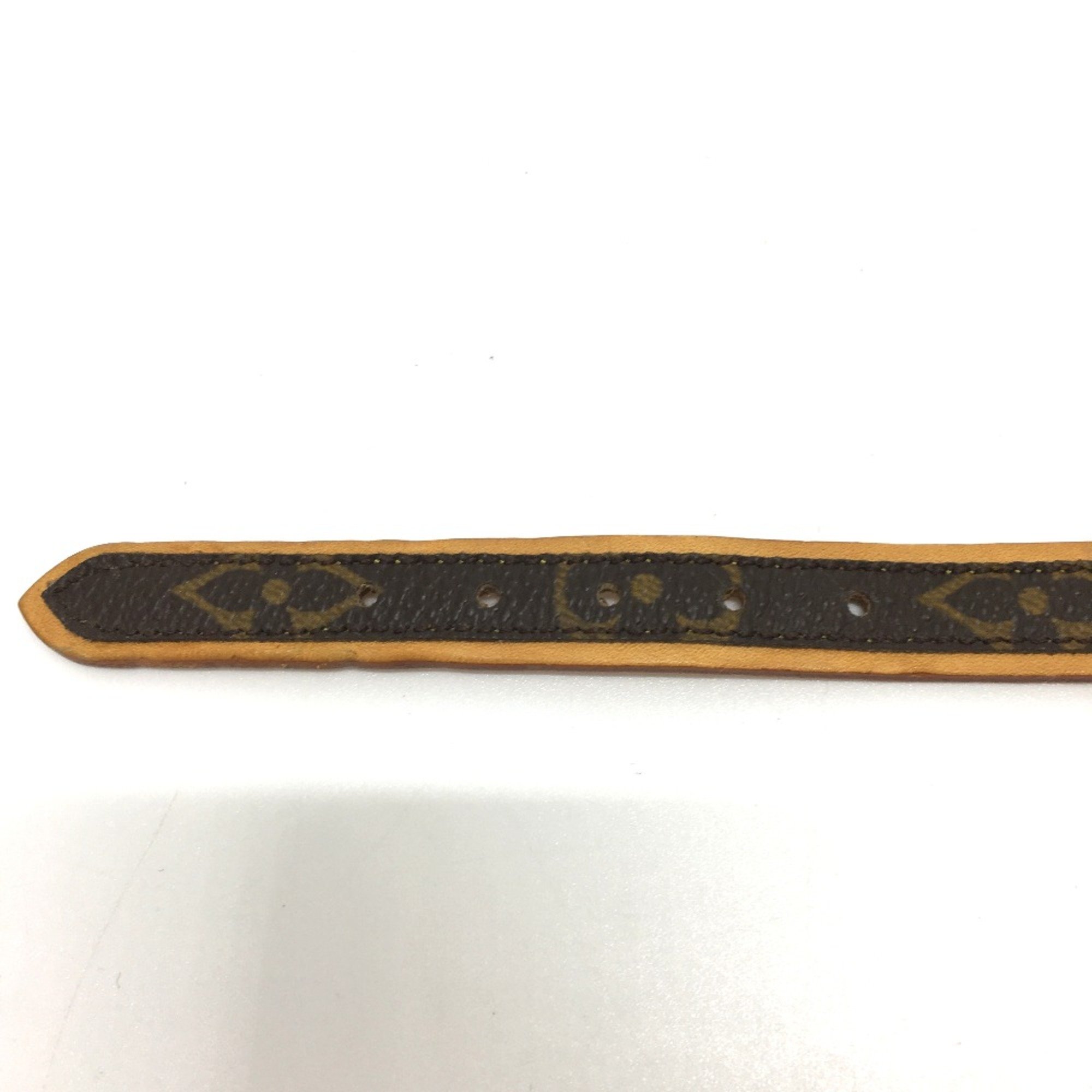 Louis Vuitton M58071 Monogram for dogs/pets Collar Brown