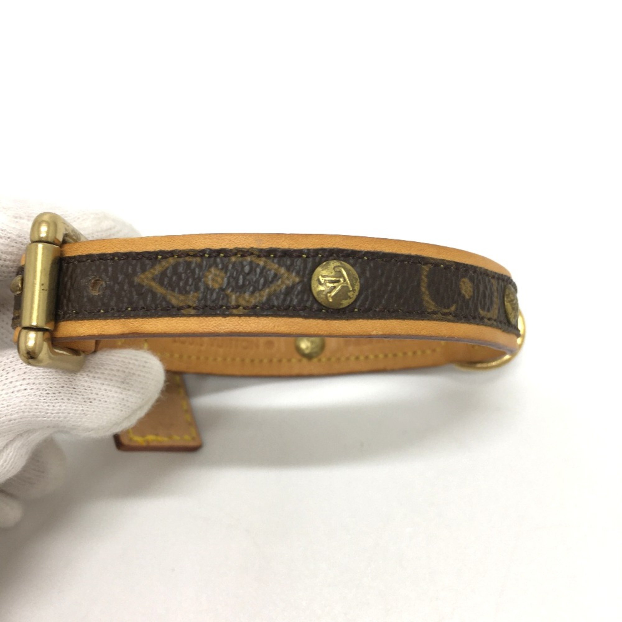 Louis Vuitton M58071 Monogram for dogs/pets Collar Brown