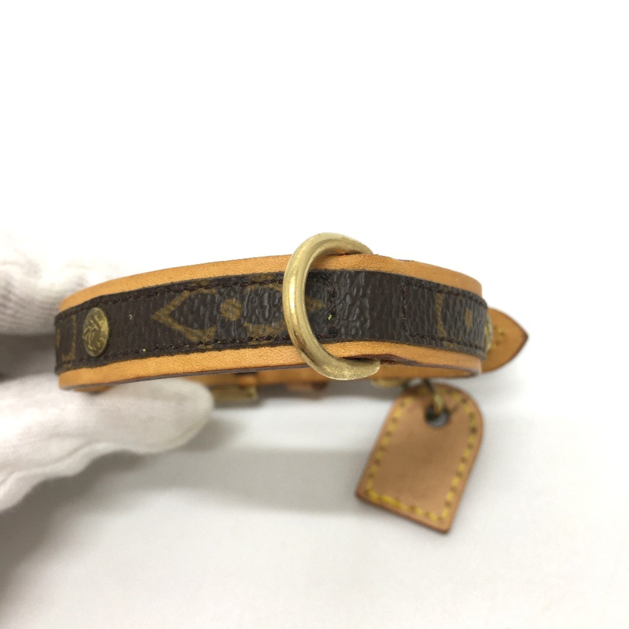 Louis Vuitton M58071 Monogram for dogs/pets Collar Brown