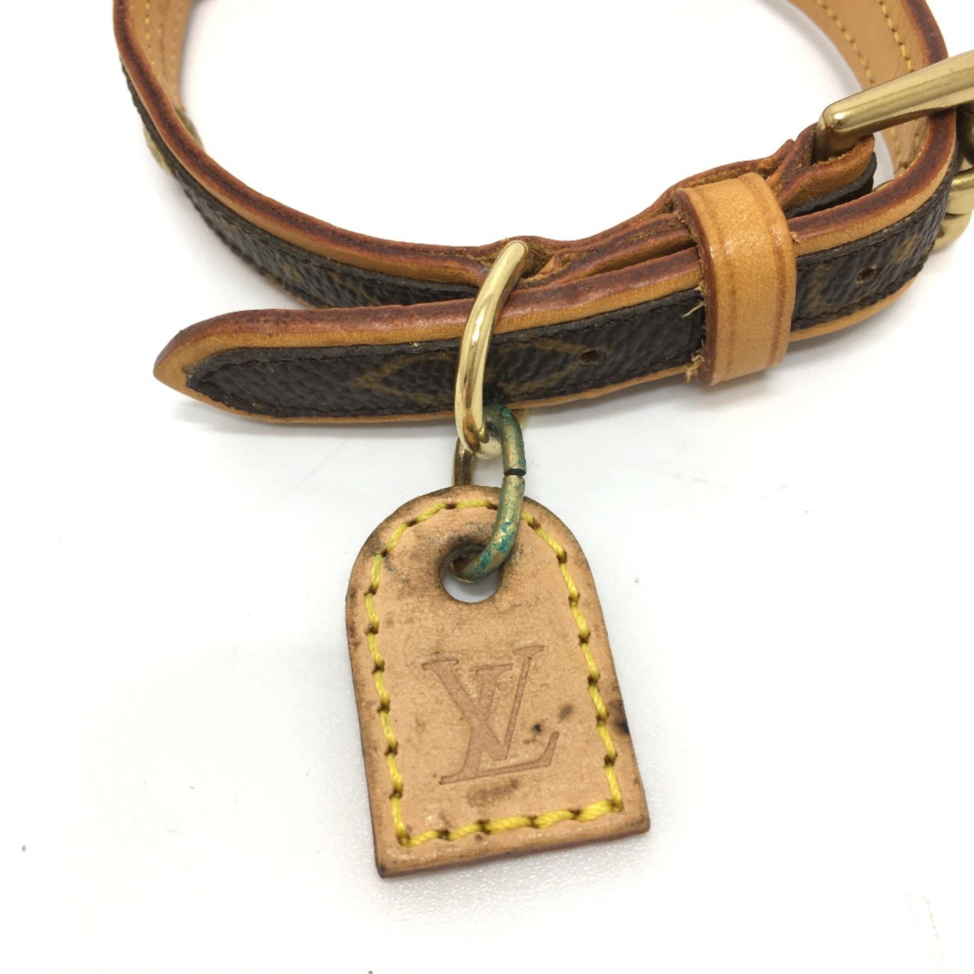 Louis Vuitton M58071 Monogram for dogs/pets Collar Brown