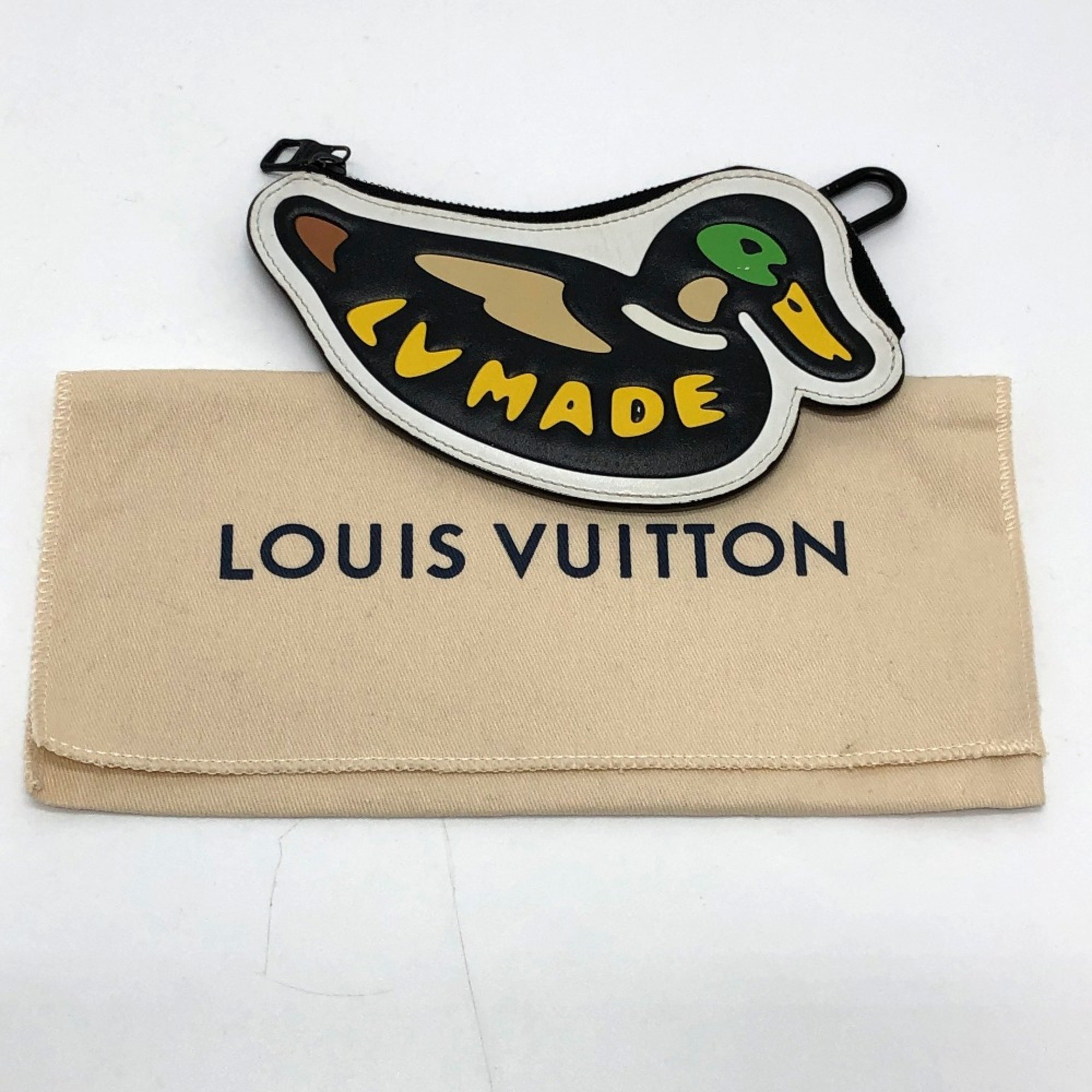 Louis Vuitton N60388 Virgil Abloh x NIGO LV Squared coin purse Multicolore