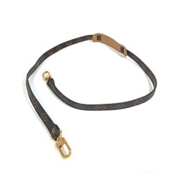 Louis Vuitton Monograms bag accessories Shoulder strap Brown GoldHardware