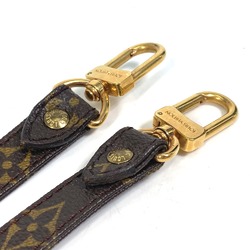 Louis Vuitton Monograms bag accessories Shoulder strap Brown GoldHardware