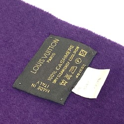 Louis Vuitton fringe Scarf purple