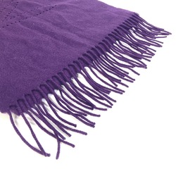 Louis Vuitton fringe Scarf purple