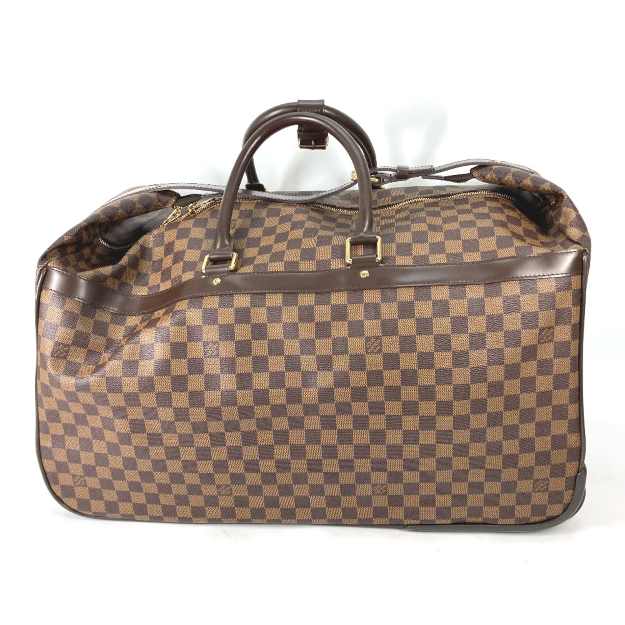 Louis Vuitton N23204 suitcase travel bag travel bag bag boston ini Carry Bag Ebene Brown