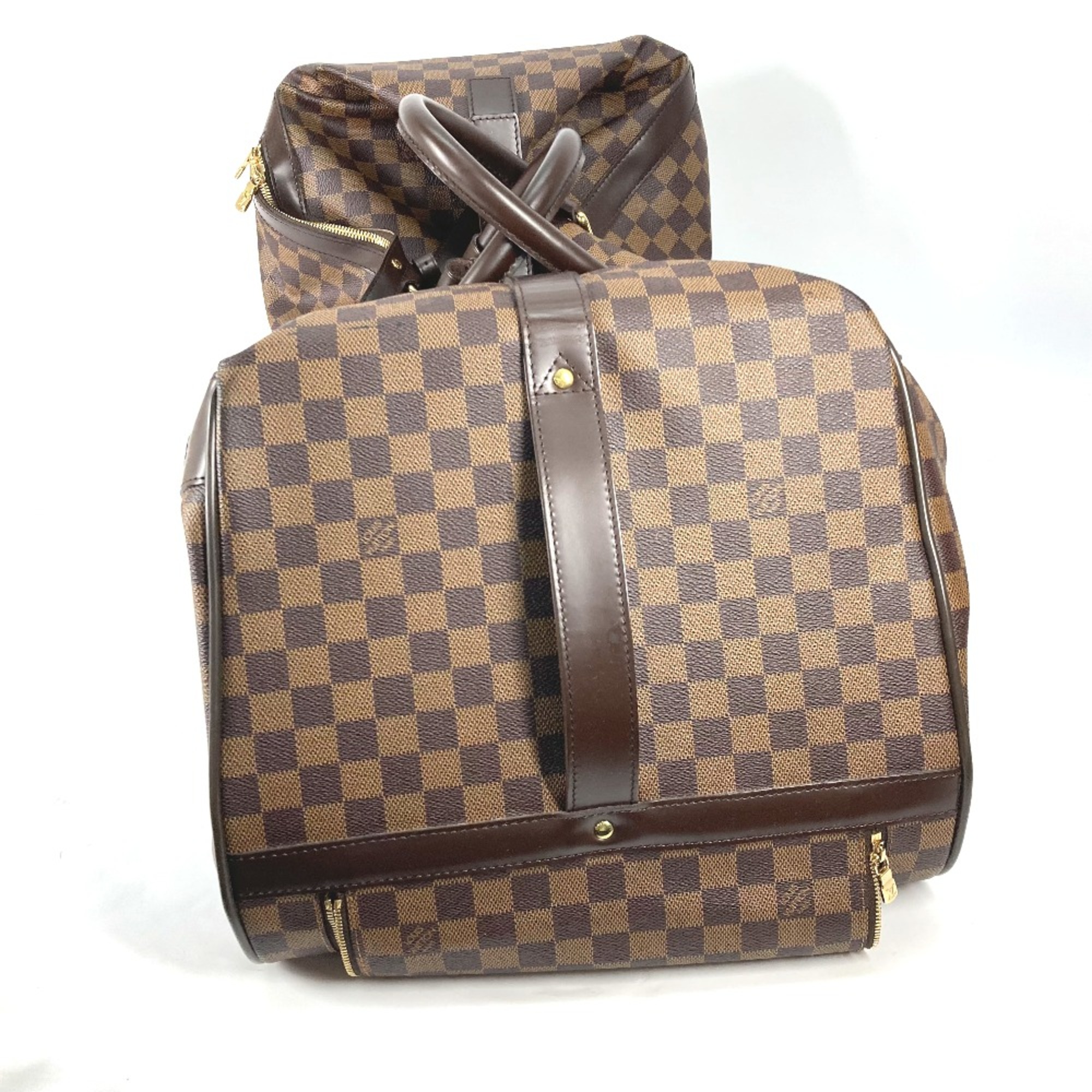 Louis Vuitton N23204 suitcase travel bag travel bag bag boston ini Carry Bag Ebene Brown