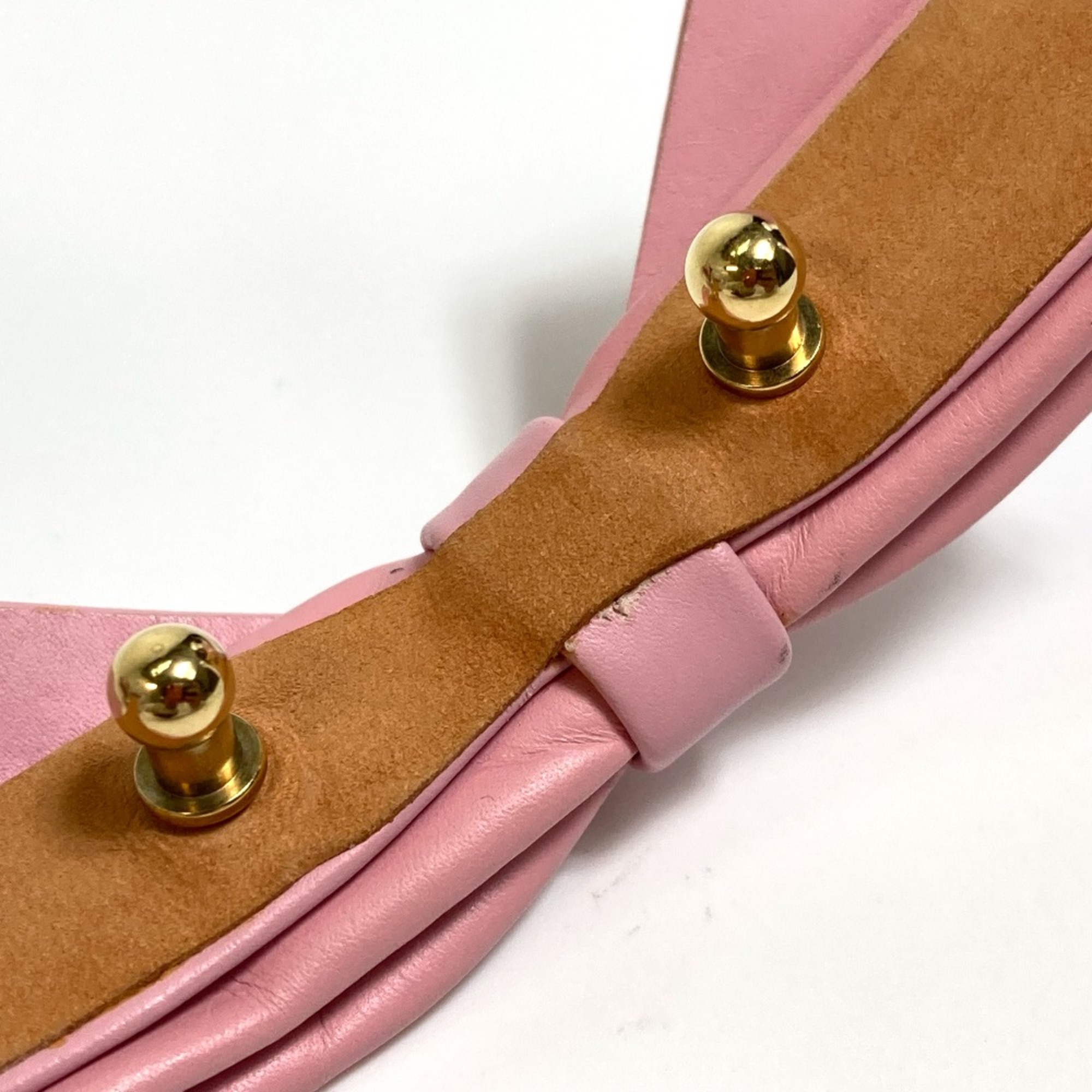 Louis Vuitton Fashion Accessories Thin belt belt pink