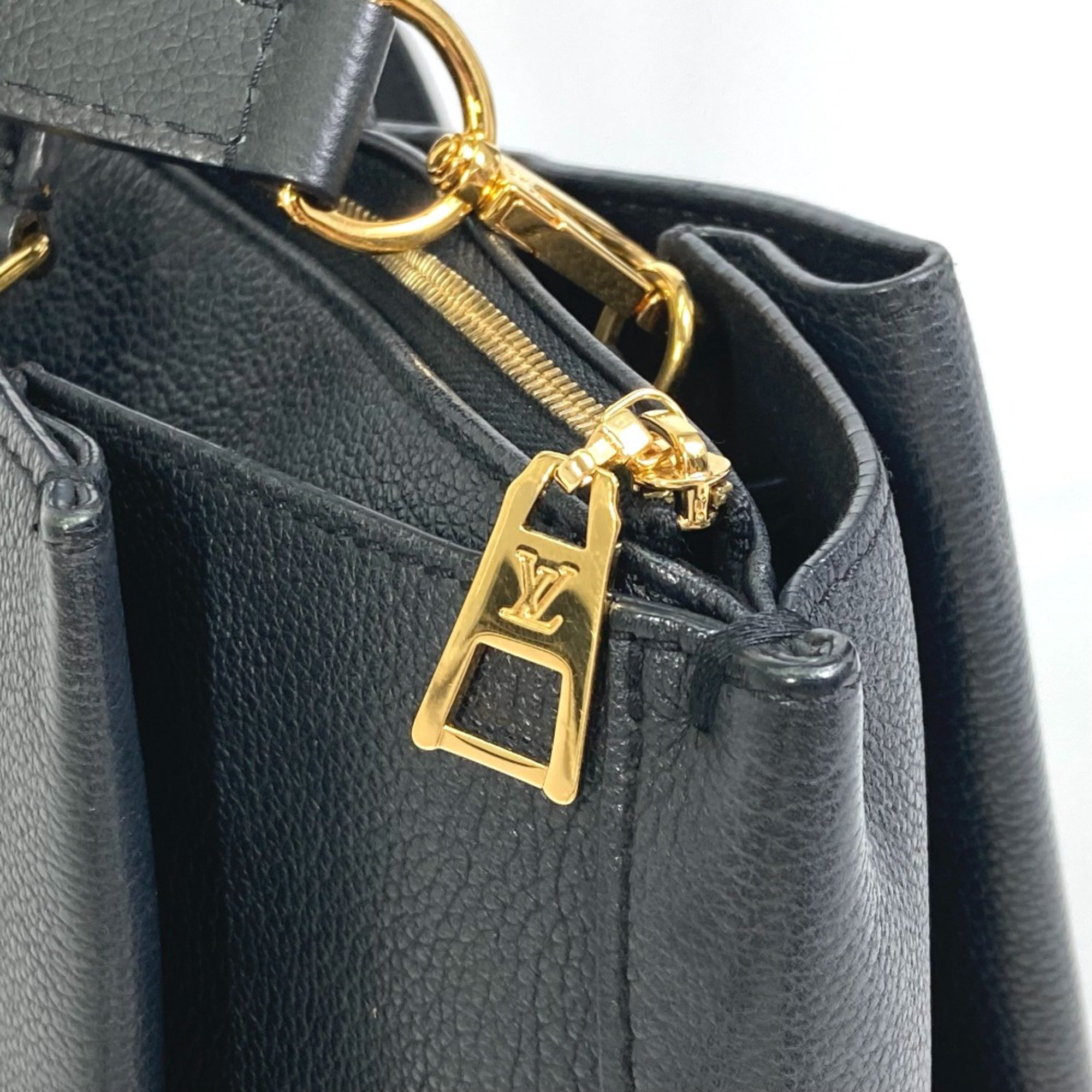 Louis Vuitton M54569 Bag 2WAY Tote Bag Black GoldHardware