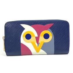 Louis Vuitton M42558 Epi owl nightbird owl Long Wallet Iris Navy Based