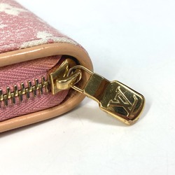 Louis Vuitton M81182 MonogramDenim Long Wallet pink