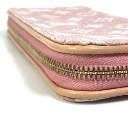 Louis Vuitton M81182 MonogramDenim Long Wallet pink