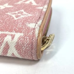 Louis Vuitton M81182 MonogramDenim Long Wallet pink