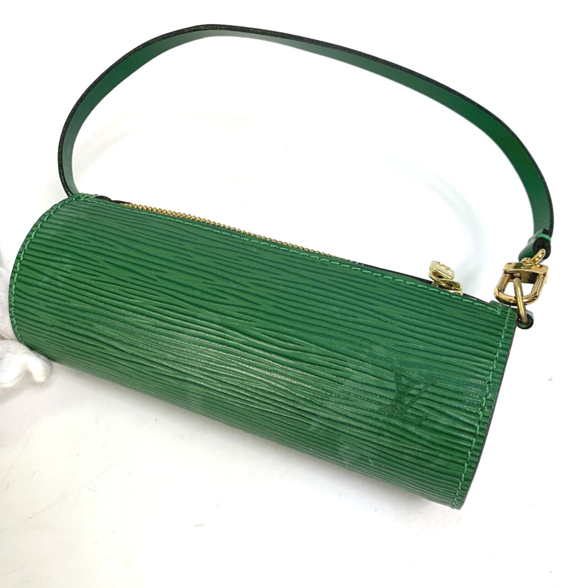 Louis Vuitton M52224 Epi drum bag Shoulder bag with bag pouch Shoulder Bag Borneo Green Green