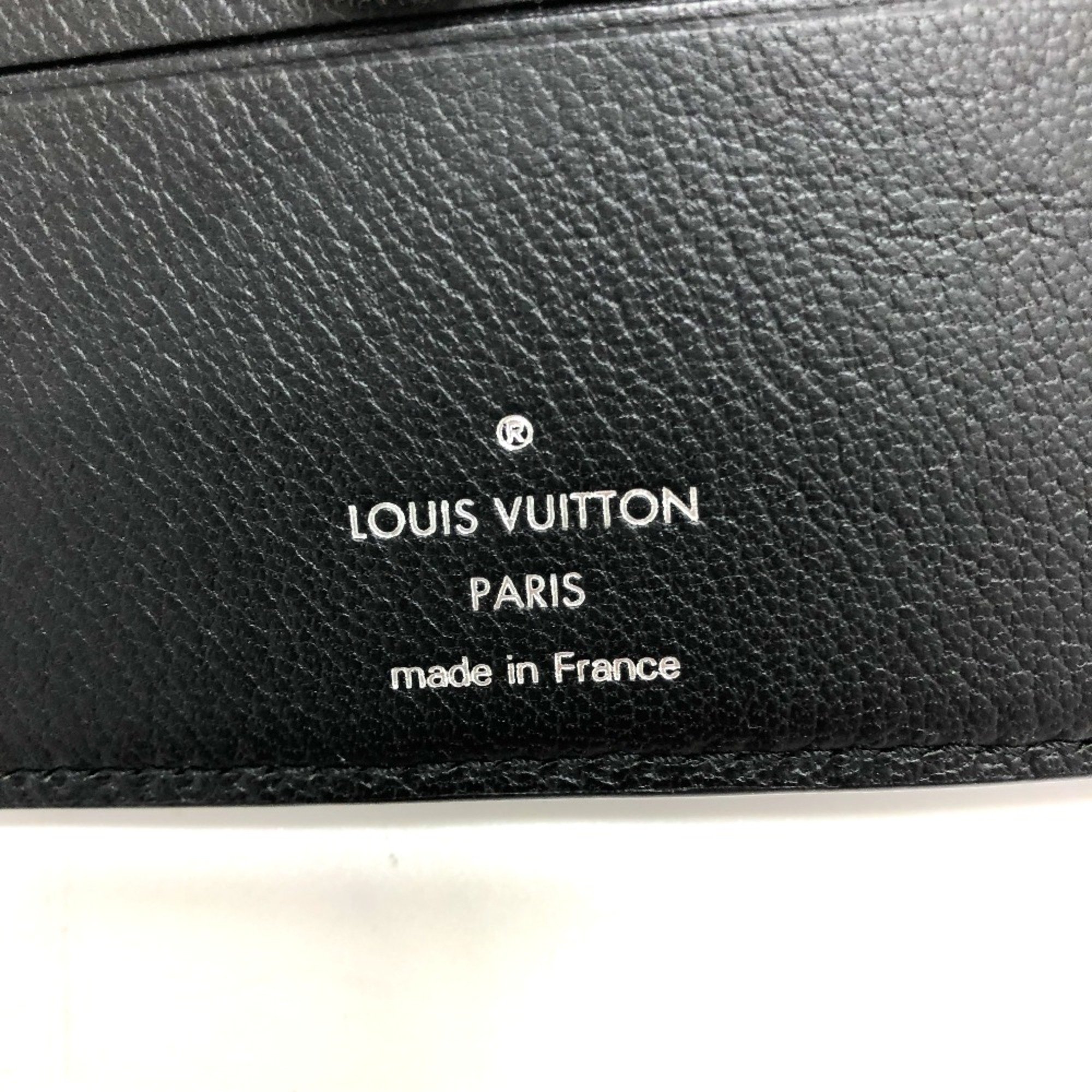 Louis Vuitton Accessory Bill Compartment/wallet Folded wallet Black