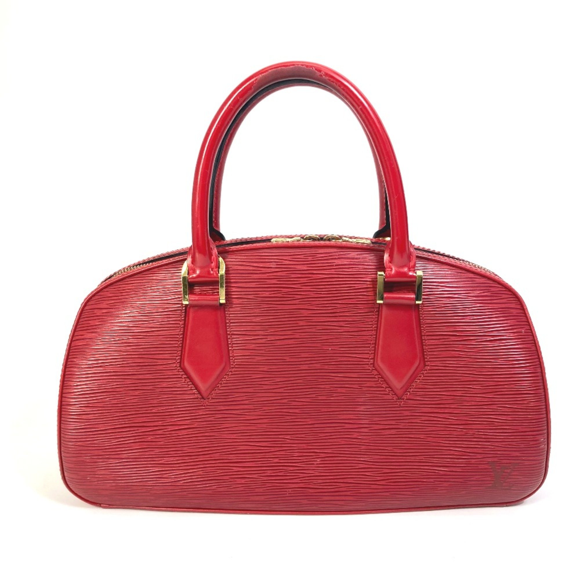 Louis Vuitton M52087 Epi Jasmine Bag Mini Duffle Bag Handbag Hand Bag Castilian red Red