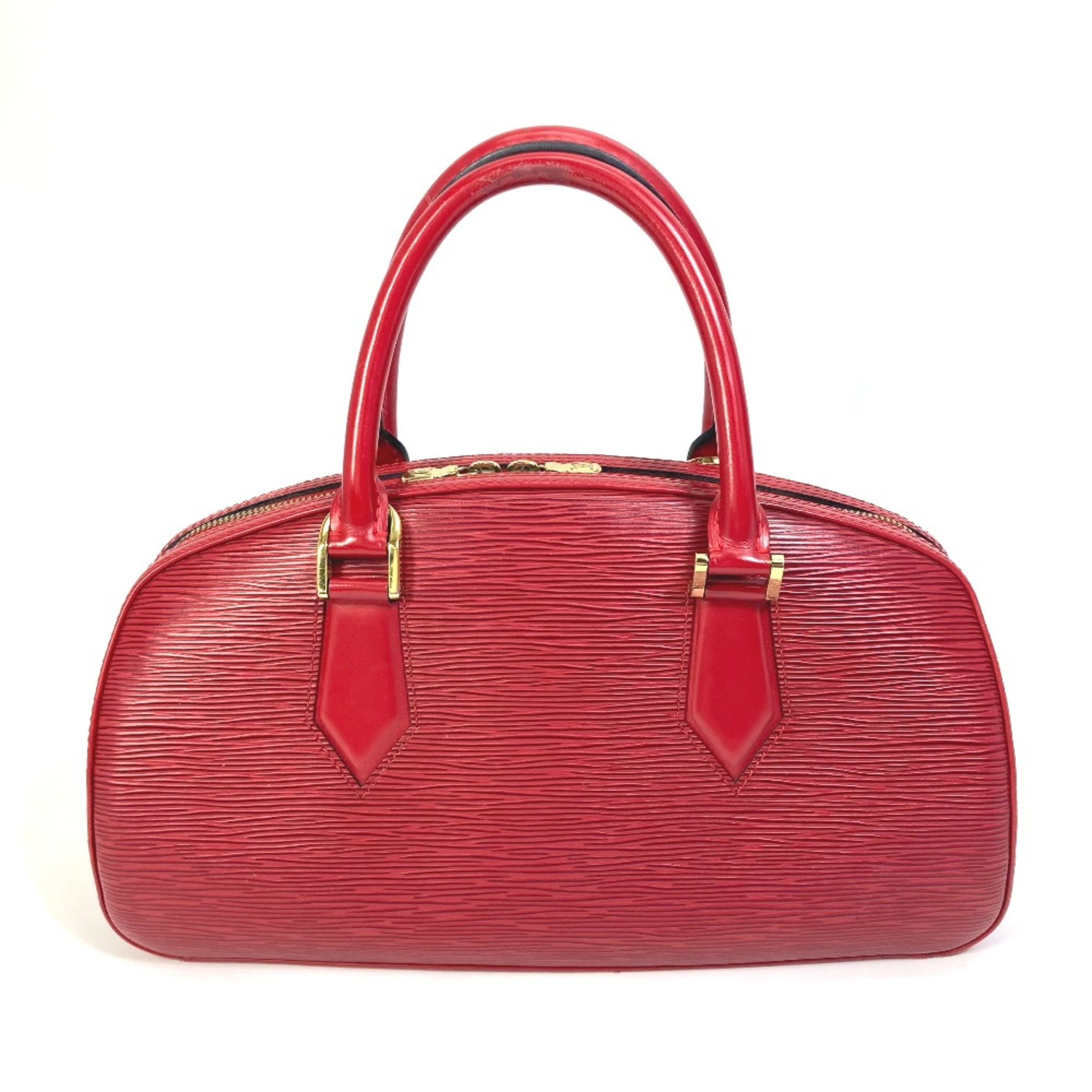 Louis Vuitton M52087 Epi Jasmine Bag Mini Duffle Bag Handbag Hand Bag Castilian red Red