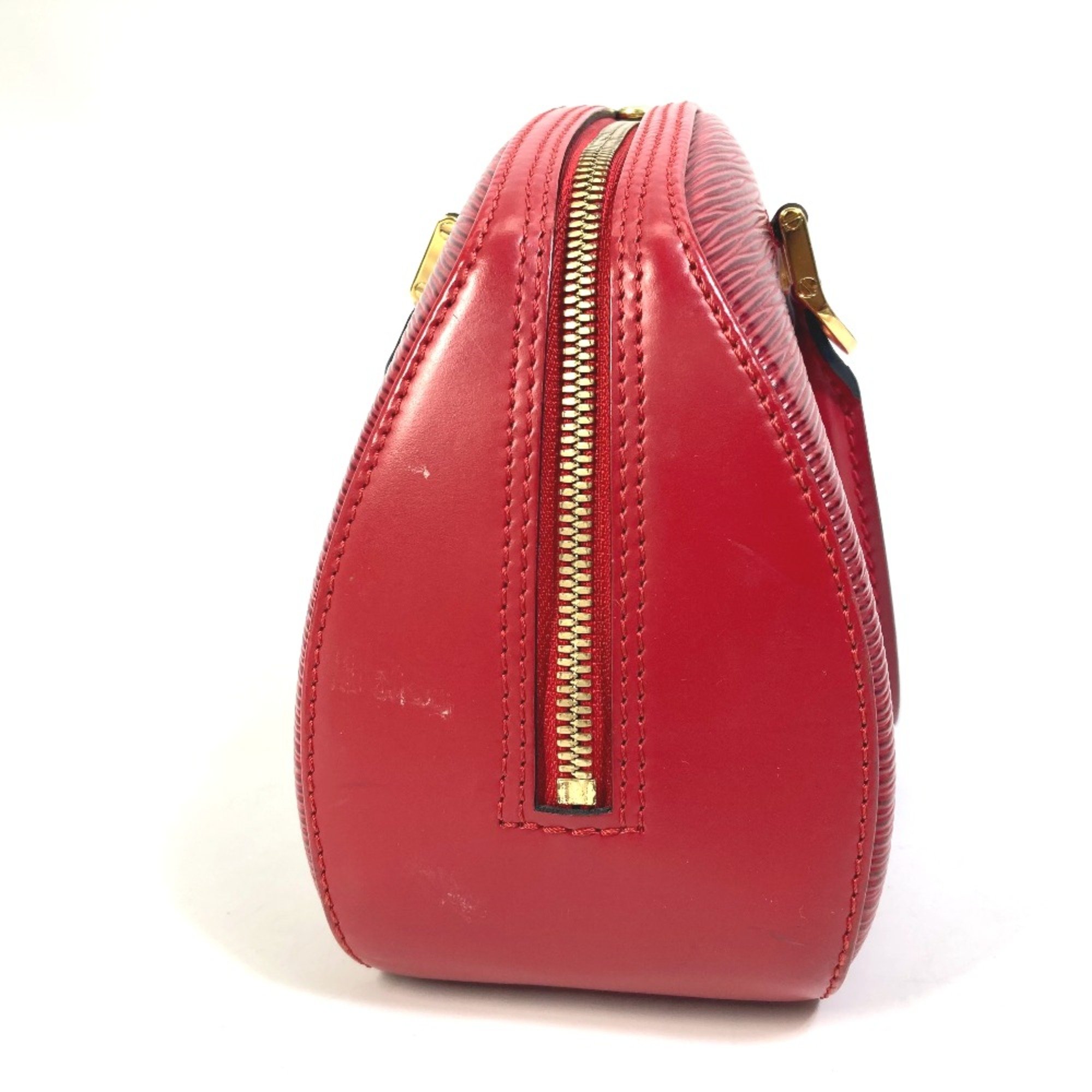 Louis Vuitton M52087 Epi Jasmine Bag Mini Duffle Bag Handbag Hand Bag Castilian red Red