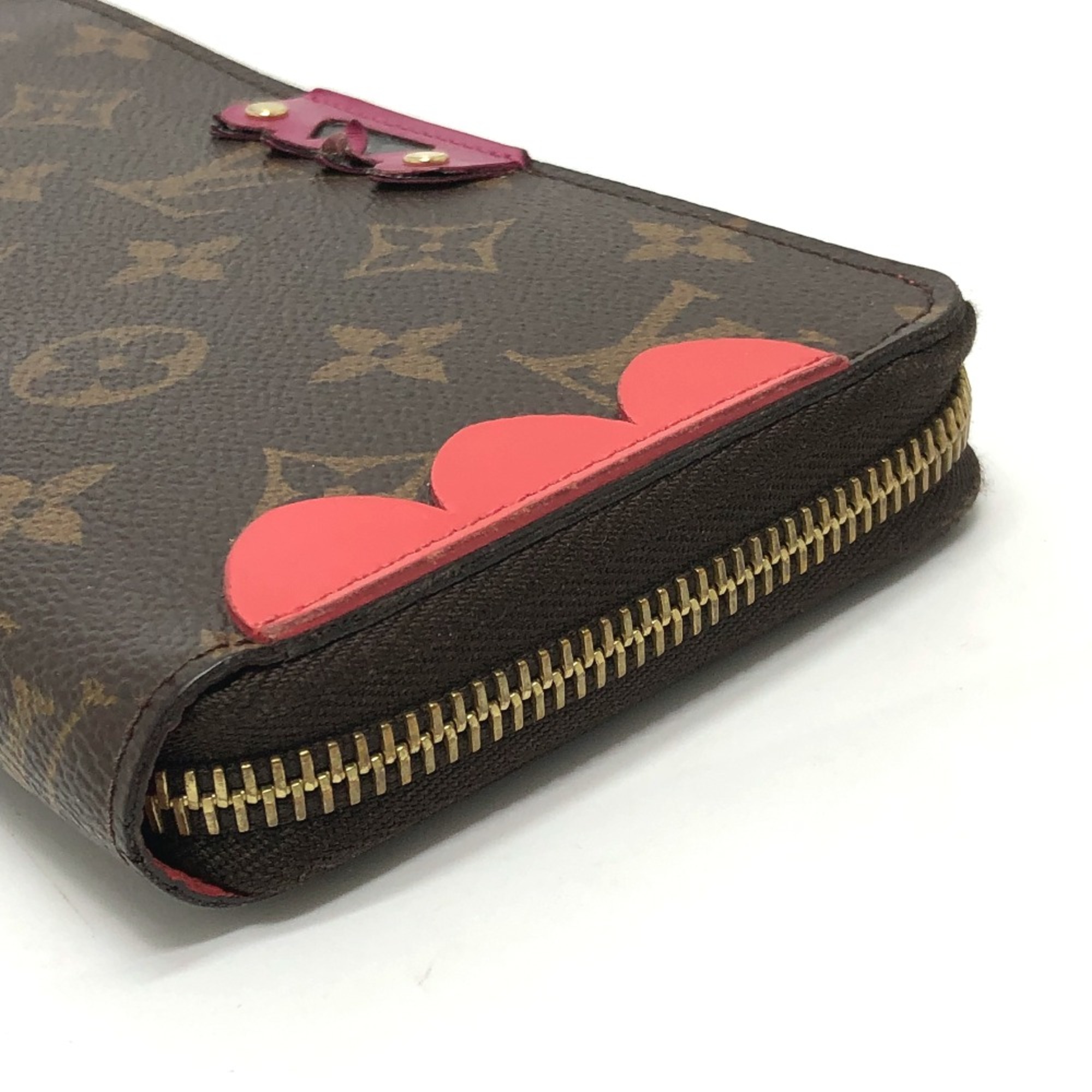 Louis Vuitton M61364 Monogram Long Wallet GoldHardware