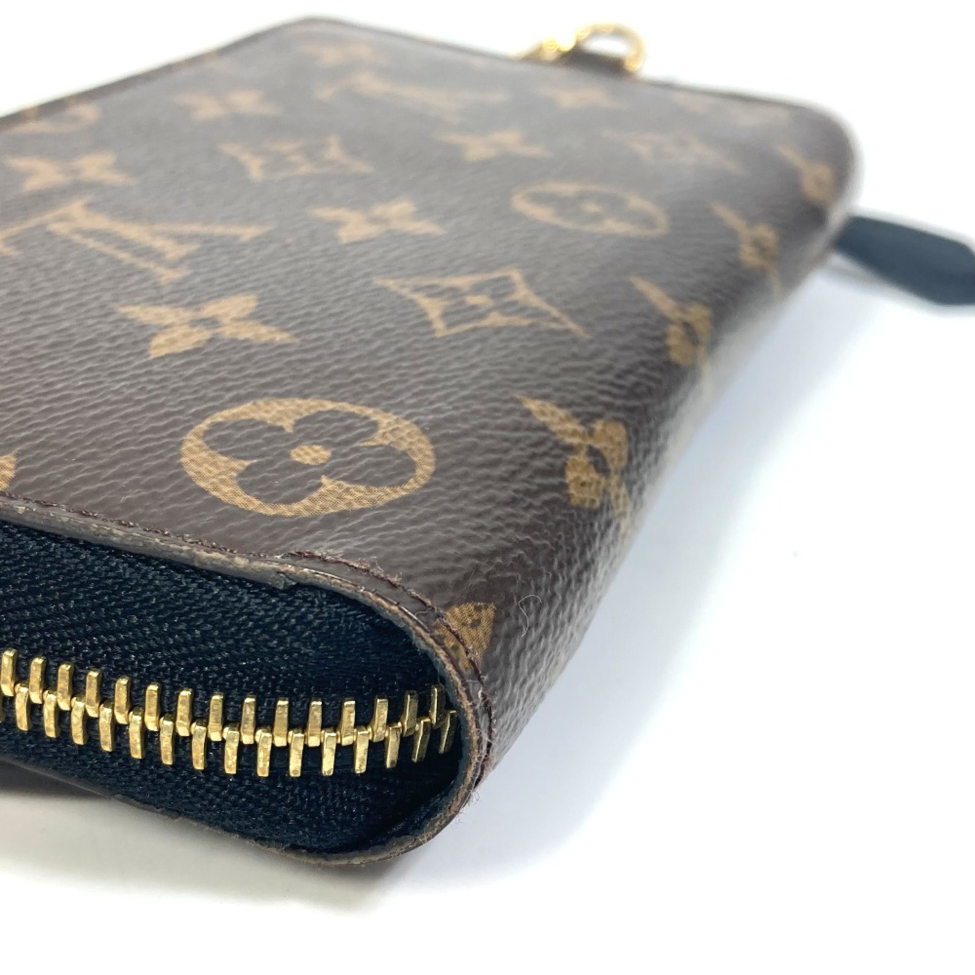 Louis Vuitton M68796 Monogram reverse Long Wallet Brown