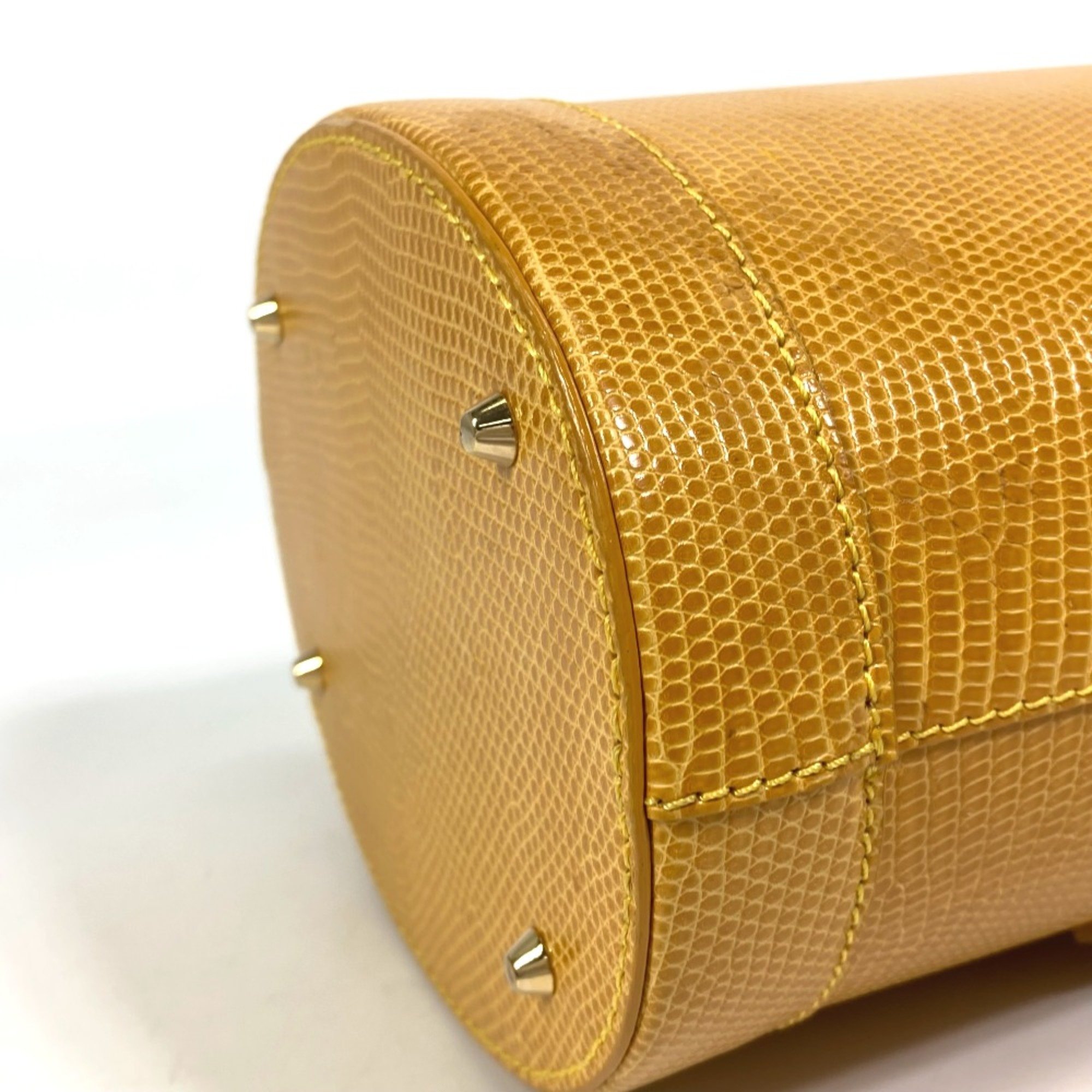 Louis Vuitton Bag Hand Bag yellow GoldHardware