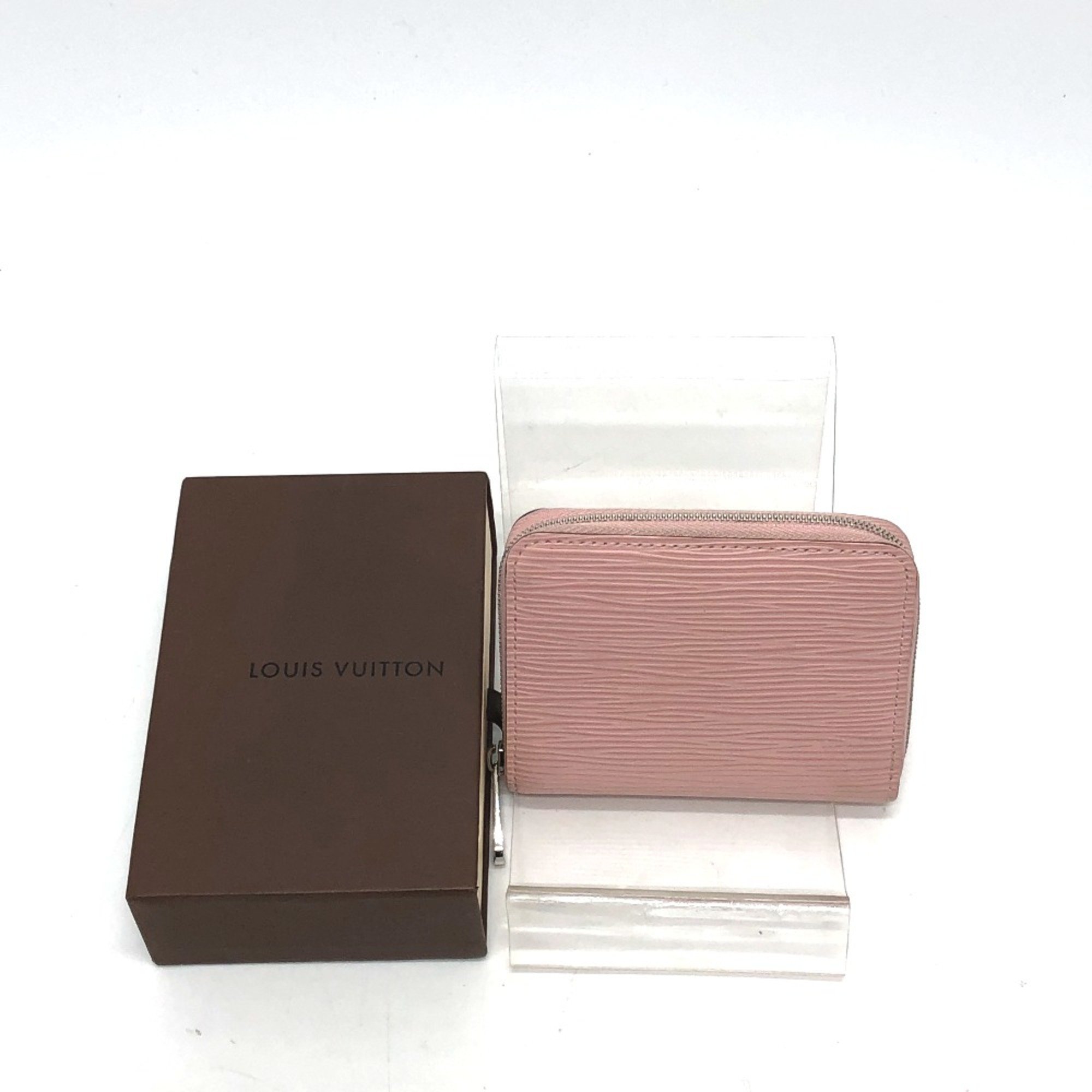 Louis Vuitton M61206 Epi Coin Compartment Card Slot coin purse pink