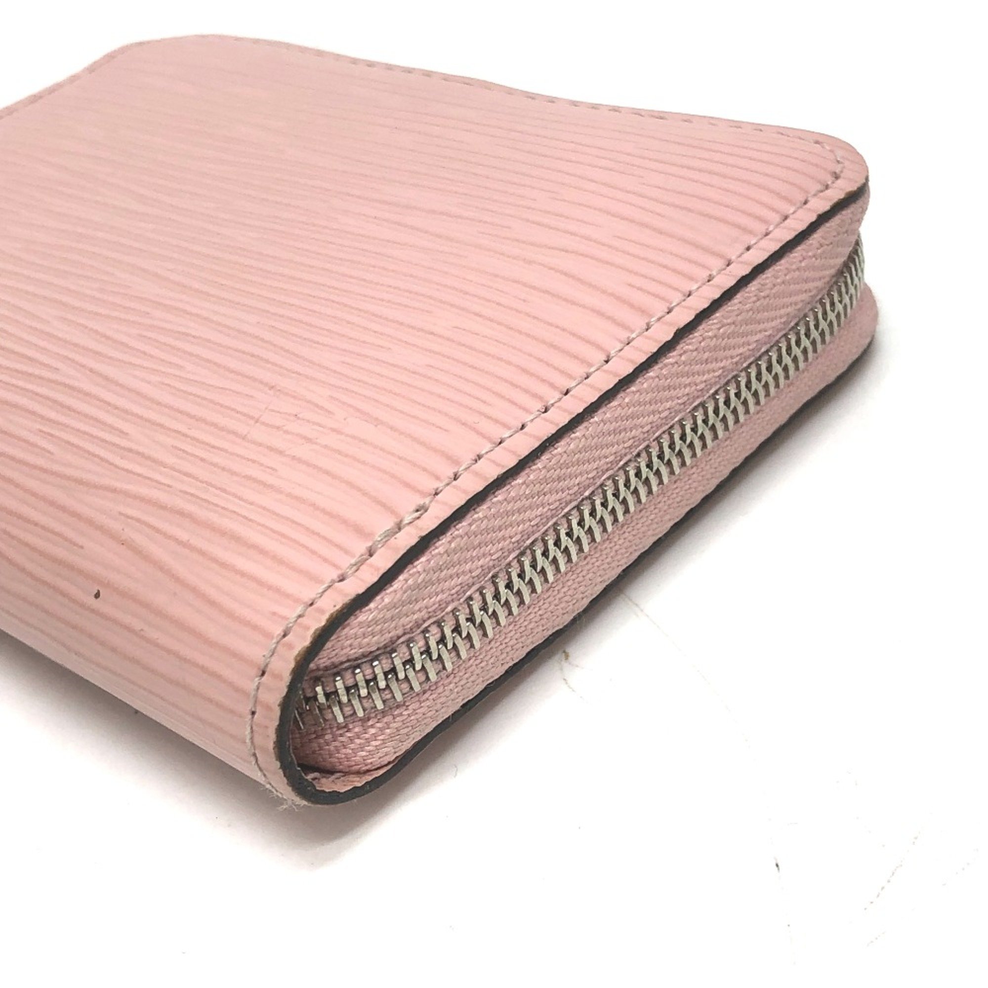 Louis Vuitton M61206 Epi Coin Compartment Card Slot coin purse pink