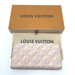 Louis Vuitton M81299 MonogramEmpreinte Zippy Wallet Long Wallet Light pink pink