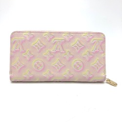 Louis Vuitton M81299 MonogramEmpreinte Zippy Wallet Long Wallet Light pink pink