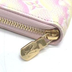 Louis Vuitton M81299 MonogramEmpreinte Zippy Wallet Long Wallet Light pink pink