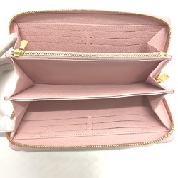 Louis Vuitton M81299 MonogramEmpreinte Zippy Wallet Long Wallet Light pink pink