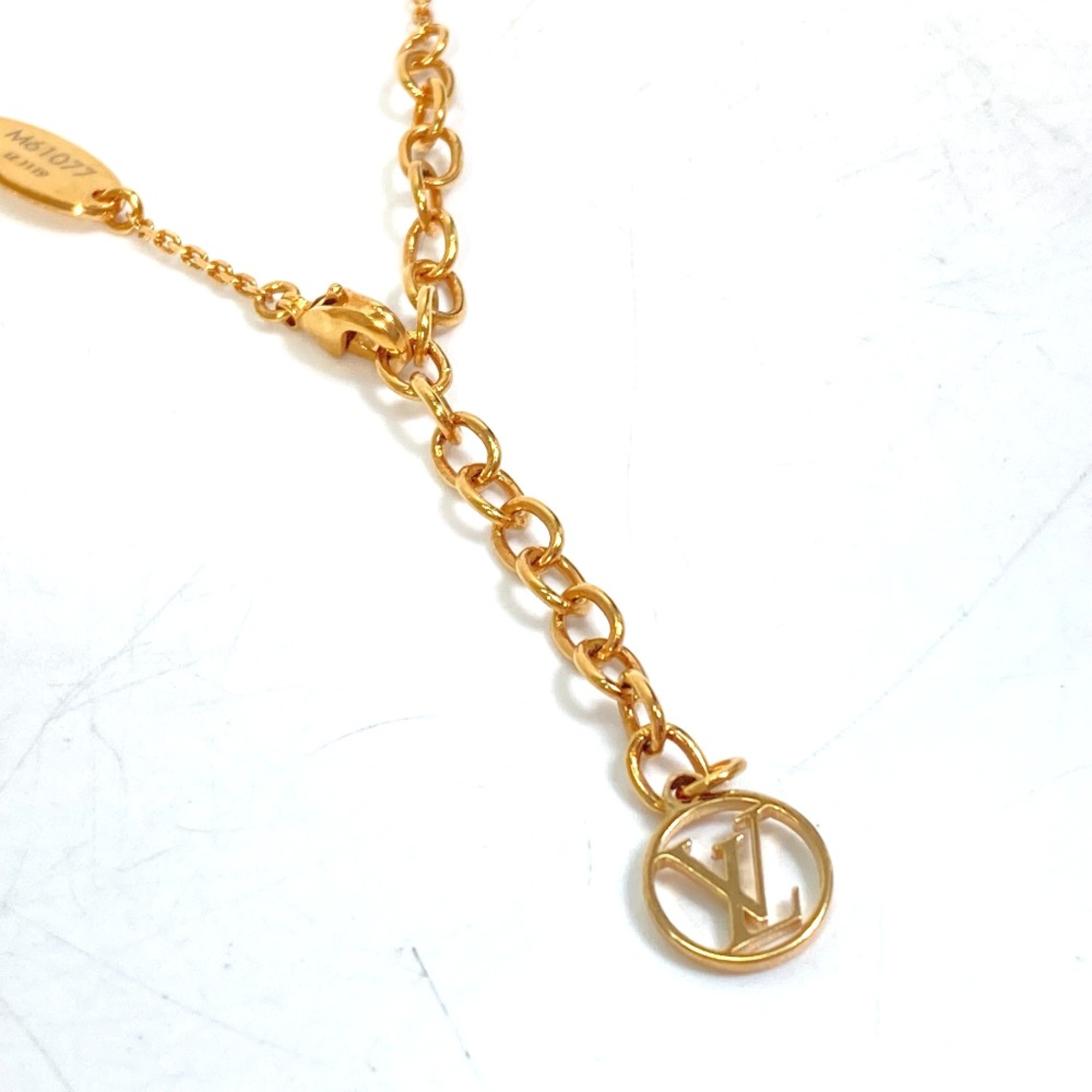 Louis Vuitton M61077 Necklace Gold