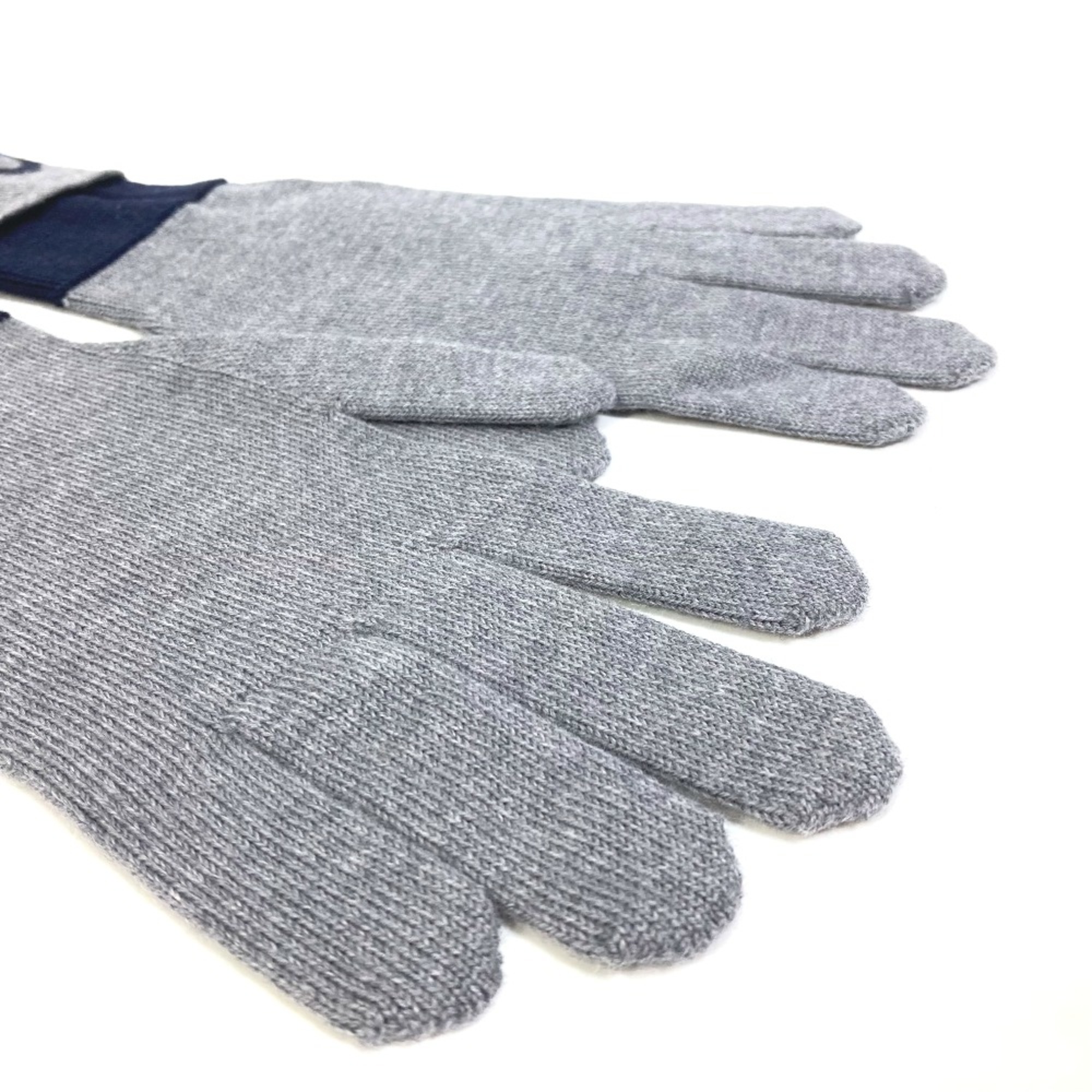 Louis Vuitton M71247 gloves Glove gray blue